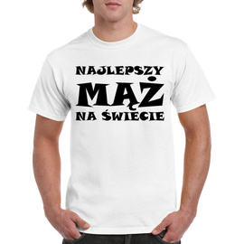 Najlepszy mąż na świecie - koszulka męska