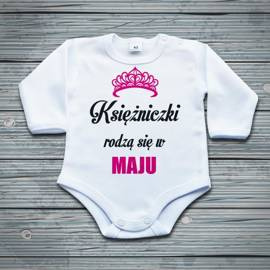 Księżniczki rodzą się w ... - body niemowlęce