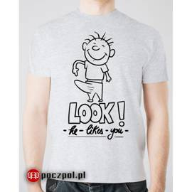Look he likes you