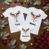 Zestaw Świąteczny renifery dla mamy, taty i córki