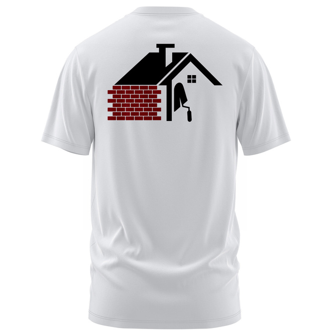 Koszulka z LOGO dla Firm Budowlanych - Nadruk Firmowy