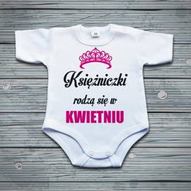 Księżniczki rodzą się w ... - body niemowlęce