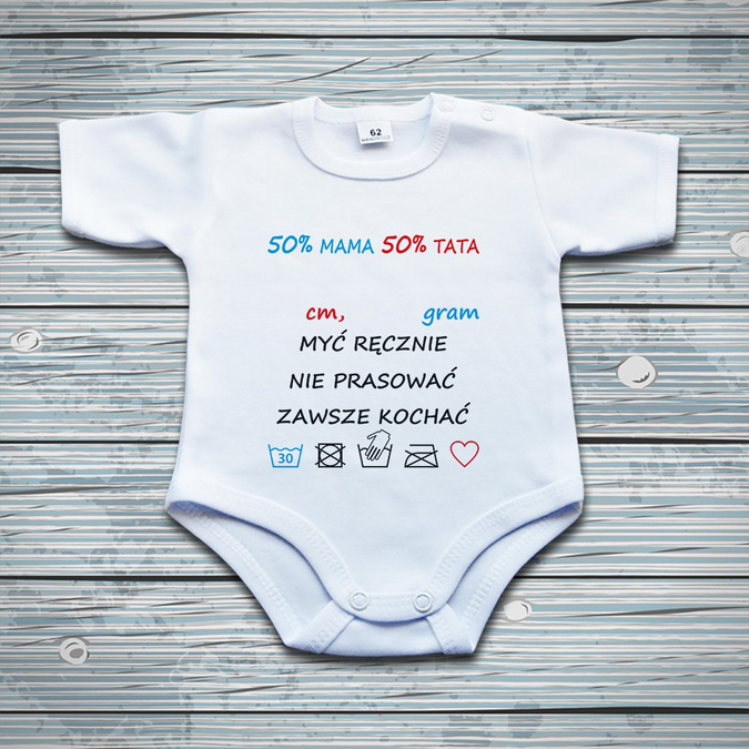 Metryczka - body niemowlęce