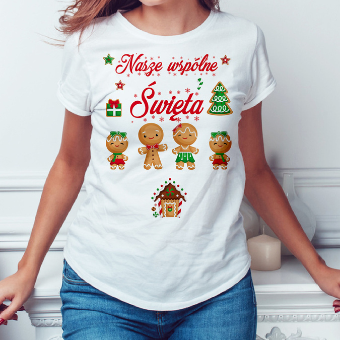 Nasze wspólne święta - koszulka damska