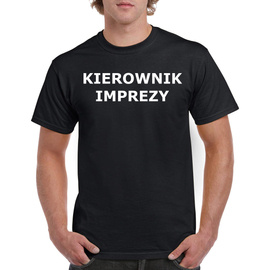 Kierownik imprezy - koszulka męska