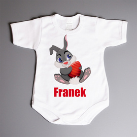 Zajączek wielkanocny, pisanka - body wielkanocne