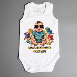 Moje pierwsze wakacje - body na ramiączkach