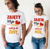 Moje serce należy do ... komplet koszulek