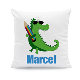 Aligator - poduszka z imieniem