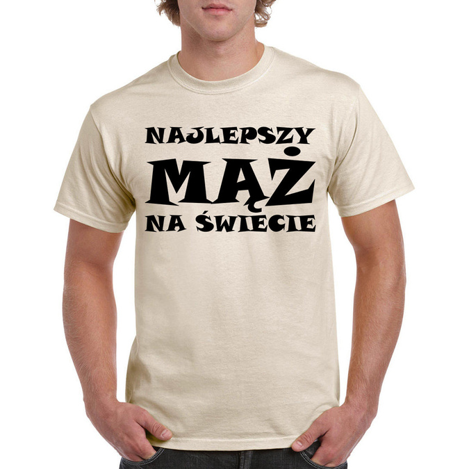 Koszulki dla par - Najlepszy Mąż i najlepsza Żona