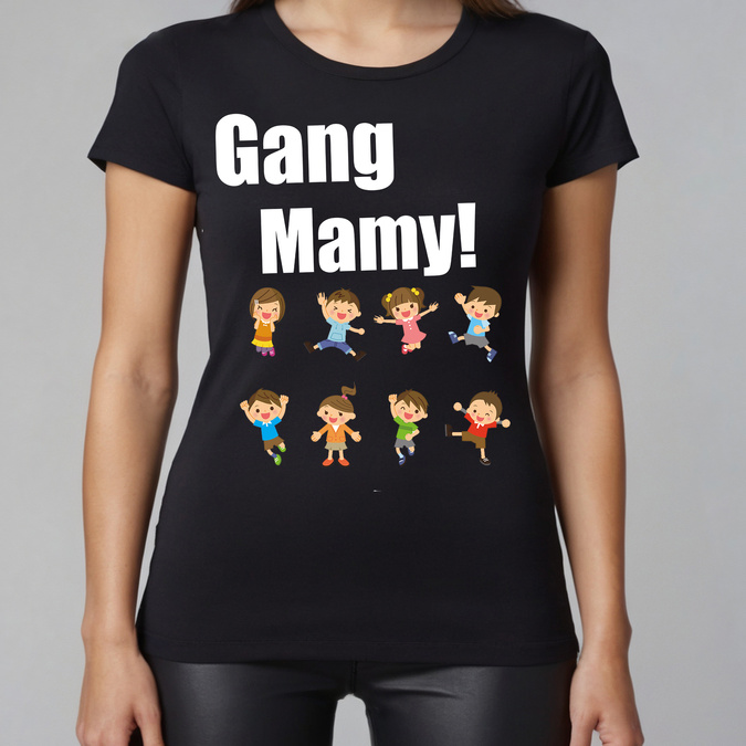 Gang mamy - koszulka damska