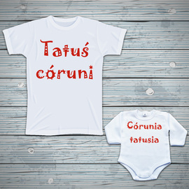 Zestaw - Tatuś córuni, córunia tatusia