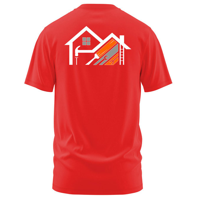 Koszulka z LOGO dla Firm Budowlanych - Nadruk Firmowy