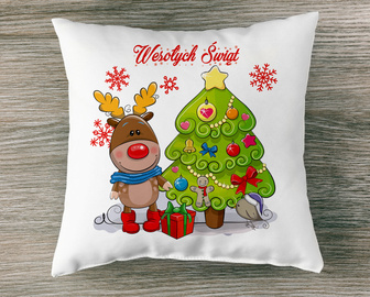 Wesołych Świąt - poduszka