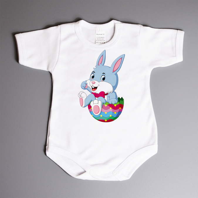 Zajączek wielkanocny, pisanki - body wielkanocne