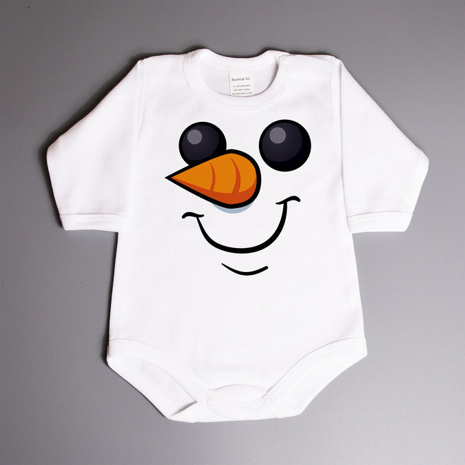 Bałwanek - body niemowlęce