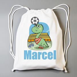 Dino - piłka - worek do przedszkola