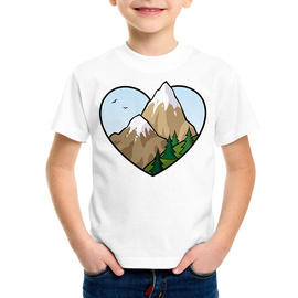 Góry w sercu - koszulka dziecięca