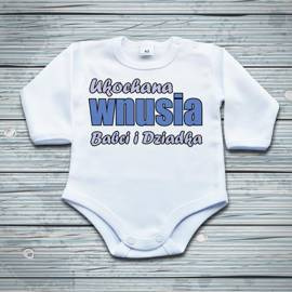 Ukochana wnusia babci i dziadka - body niemowlęce