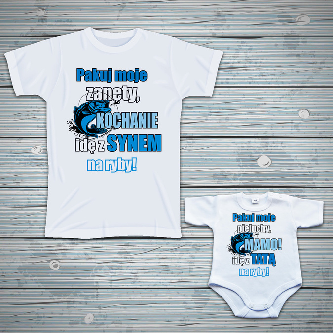 Zestaw - Z synem na ryby
