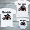Zestaw Moto tata, moto mama, moto córka