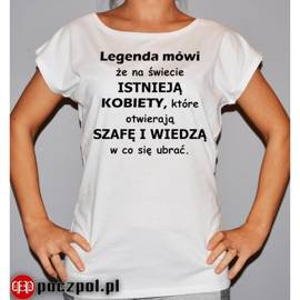 Legenda mówi że na świecie ISTNIEJĄ KOBIETY, które otwierają SZAFĘ I WIEDZĄ w co się ubrać.