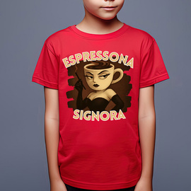 Espressona Signora - koszulka dziecięca