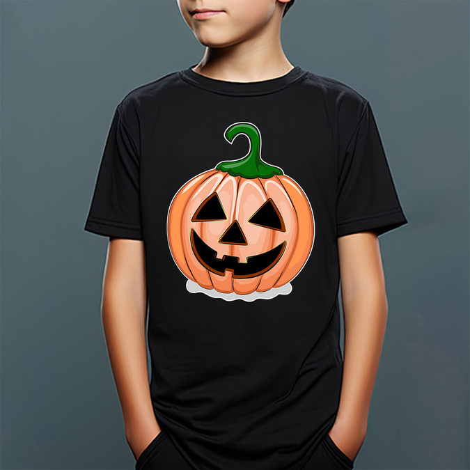 Dynia (imię) koszulka dziecięca na Halloween