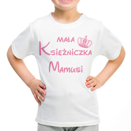 Mała księżniczka mamusi - koszulka dziecięca