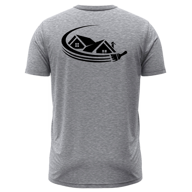 Koszulka z LOGO dla Firm Budowlanych - Nadruk Firmowy