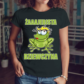 Żaaajebista dziewczyna - koszulka damska