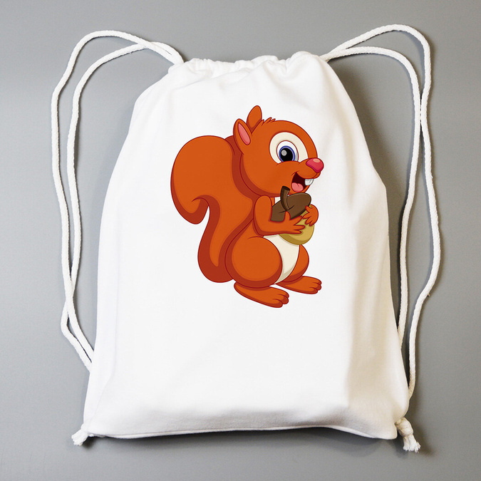 Wiewiórka - worek do przedszkola