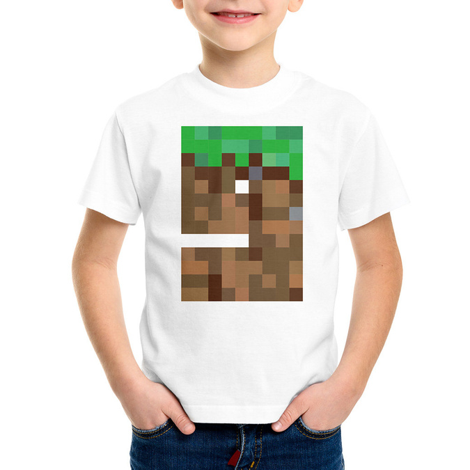 Koszulka na dziewiąte urodziny minecraft