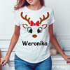 Koszulka damska z reniferem