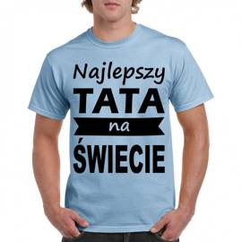 Najlepszy tata na świecie - koszulka męska