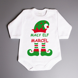 Mały elf - body świąteczne