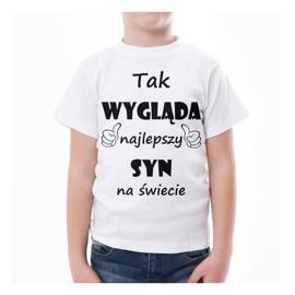 Tak wygląda najlepszy SYN na świecie - koszulka dziecięca