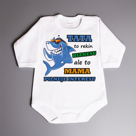 Tata to rekin biznesu ale to mama pilnuje interesu - body niemowlęce