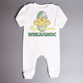 Moja pierwsza Wielkanoc - kurczak - pajac