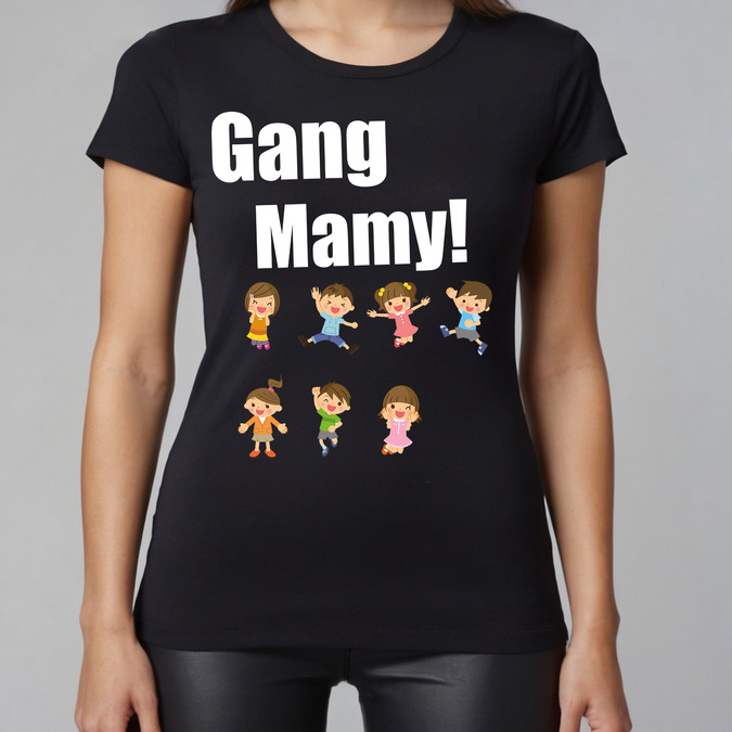 Gang mamy - koszulka damska