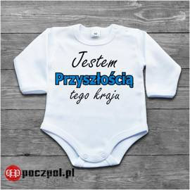 Jestem przyszłością tego kraju - body niemowlęce