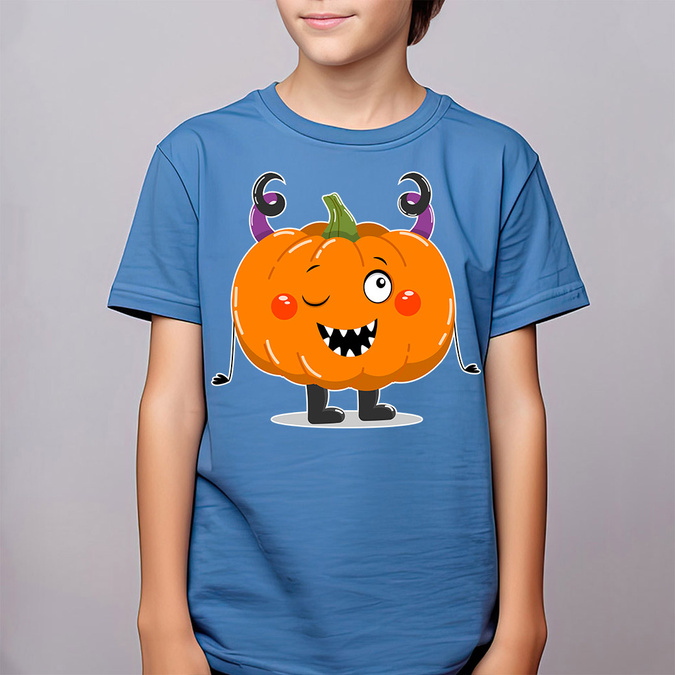 Dynia (imię) koszulka dziecięca na Halloween