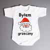 Magiczny Rodzinny Zestaw Świąteczny! Koszulki + Body "Byłem Grzeczny" – Idealny na Sesję Zdjęciową i Gwiazdkę!