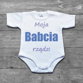 Moja babcia rządzi - body niemowlęce
