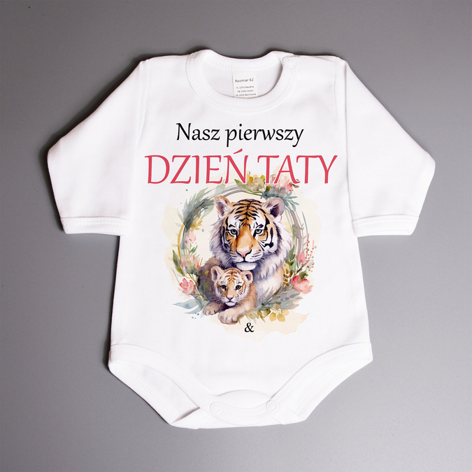 Nasz pierwszy DZIEŃ TATY - tygrys - bodziak