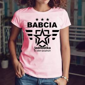 Babcia jednostka do zadań specjalnych - koszulka damska