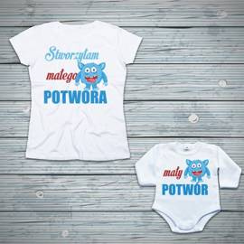 Zestaw - Stworzyłam małego potwora