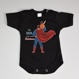 Mój tata jest moim bohaterem - superman - body dziecięce