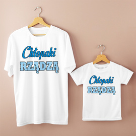 Zestaw koszulek - Chłopaki rządzą