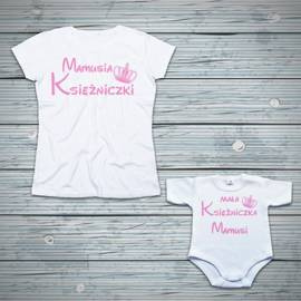 Zestaw Mama i mała księżniczka
